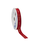 Velvet Kerstlint Merry Christmas Rood