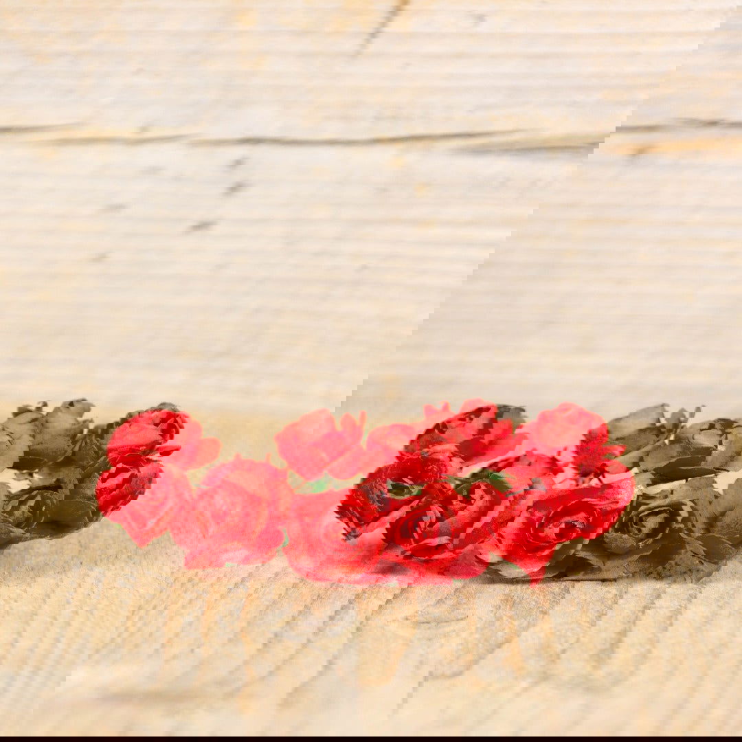 Cadeaudecoratie Roosje Rood - Kadopapier.net