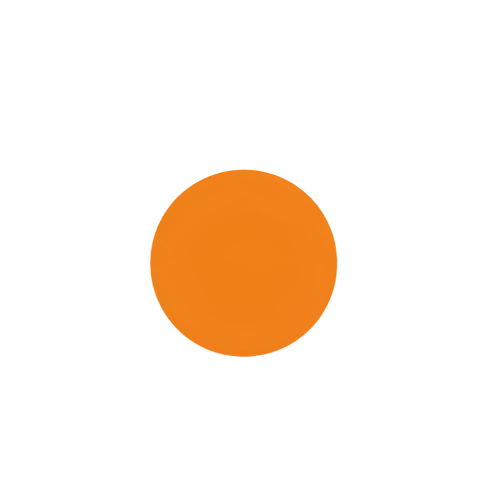 Sluitsticker Fluor Oranje - Kadopapier.net