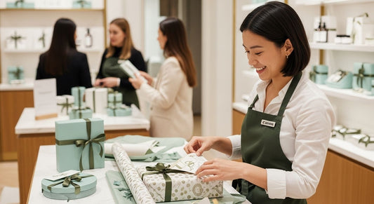 persoonlijke verpakking winkel ervaring