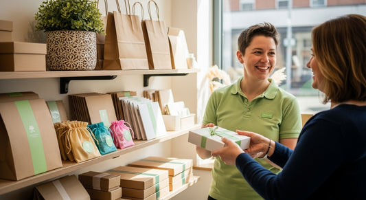 verpakkingsmaterialen winkels interactie