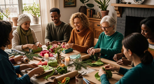 feestelijke verpakking, cadeau inpakken, duurzame geschenkverpakking