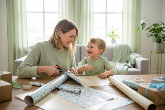 inpakpapier per rol, vellen, cadeau inpakken