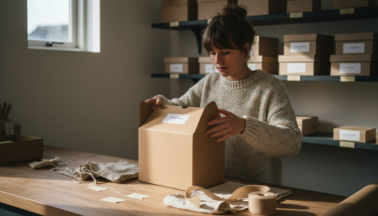 Ondernemer presenteert duurzame cadeauverpakking