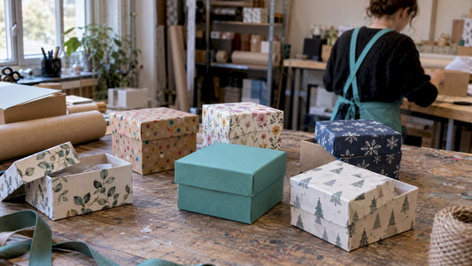 Assortiment themadoosjes met diverse motieven voor verschillende gelegenheden