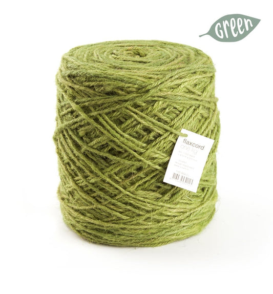 Thick lime green jute rope for creative projects and decoration | jute cord
