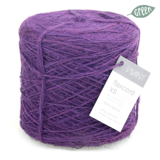 Thin purple jute rope for creative projects and decoration | jute cord