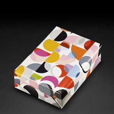 Geo Circles Wrapping Paper – Modern and Colorful