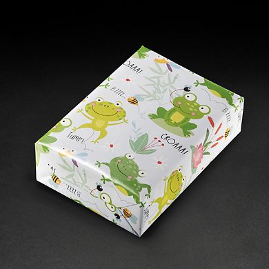 Frog Fun Wrapping Paper – Bouncy and Cheerful