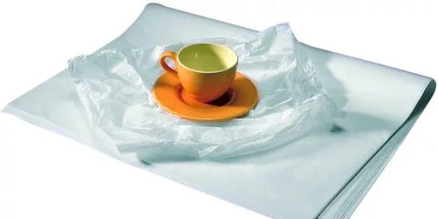 Bleached Tissue Paper - 22 grams, Waterproof, Colourfast - 25x36 cm, 36x50 cm, 50x75 cm