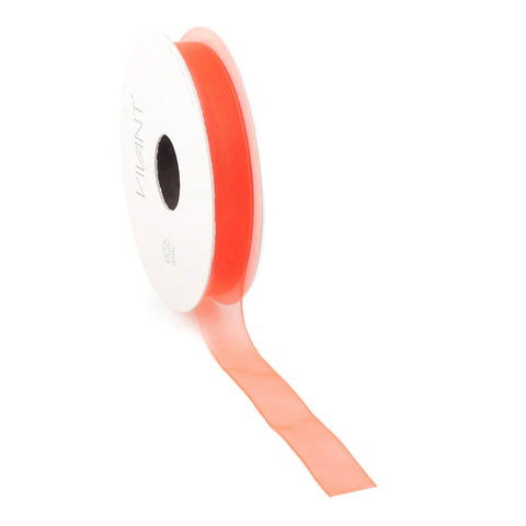 Fuchsiafarbenes Organzaband