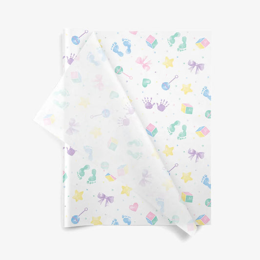 Tissue paper Baby print 36x50 cm &amp; 50x76 cm