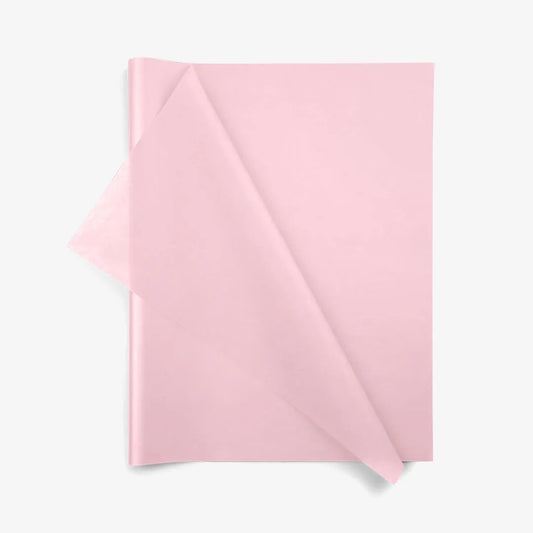 Tissue Paper Waxed Light Pink – 36x50 cm &amp; 50x76 cm