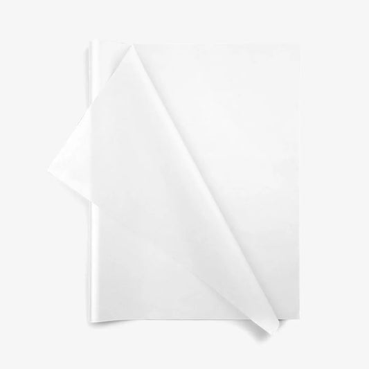 Wax tissue paper white 36x50 cm &amp; 50x76 cm – Moisture resistant for flowers