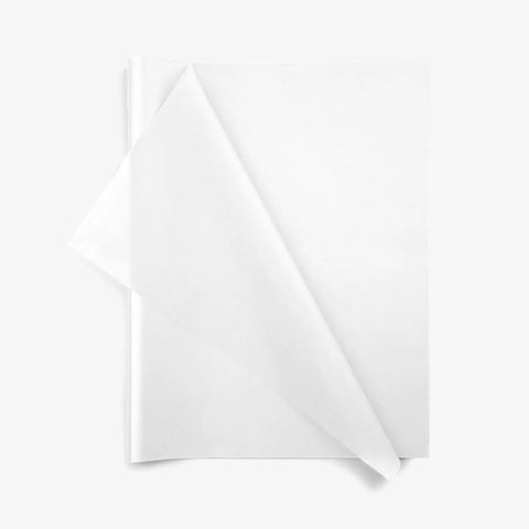 Wax tissue paper white 36x50 cm &amp; 50x76 cm – Moisture resistant for flowers
