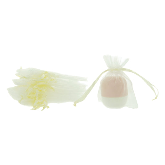 Ivoor luxe organza zakjes