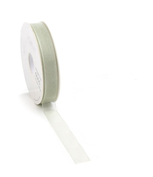 Nile Green Organza Ribbon