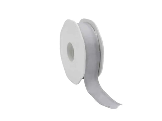 Wired Taffeta Ribbon Gray