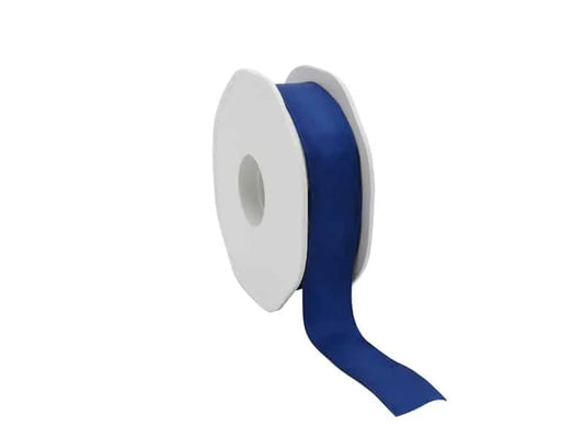 Wired Taffeta Ribbon Blue