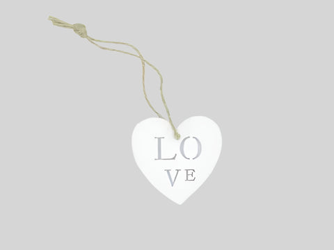 Wooden pendant Love
