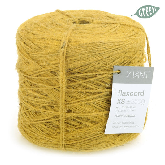 Thin jute rope ochre for creative projects and decoration | jute cord