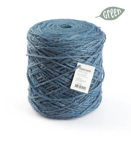 Thick jute rope turquoise for creative projects and decoration | jute cord