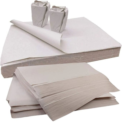 Bleached Tissue Paper - 22 grams, Waterproof, Colourfast - 25x36 cm, 36x50 cm, 50x75 cm