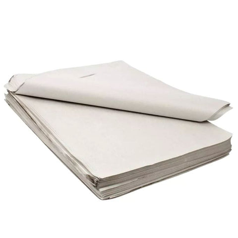 Bleached Tissue Paper - 22 grams, Waterproof, Colourfast - 25x36 cm, 36x50 cm, 50x75 cm