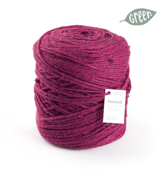 Thick fuchsia jute rope for creative projects and decoration | jute cord