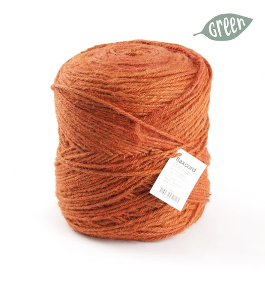 Thick orange jute rope for various creative projects | jute cord