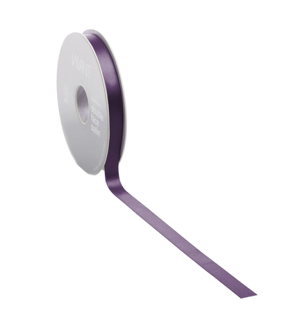 Aubergine Satijnlint - Double Face 3mm/6mm/10mm/15mm/25mm/38mm - Kadopapier.net
