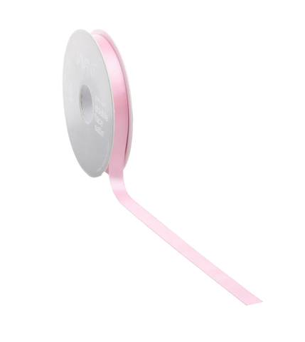 Baby Roze Satijnlint - Double Face - 3-38 mm - 25-50 meter - Kadopapier.net