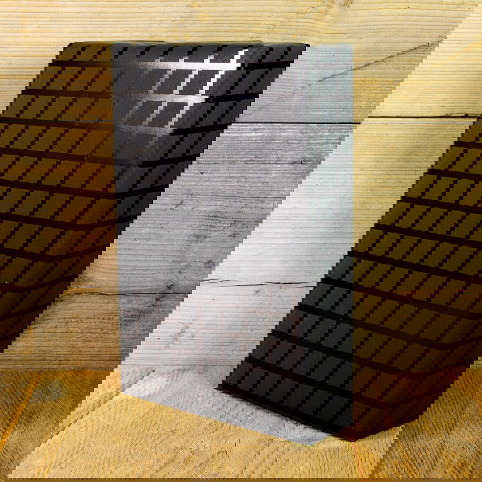 Blokmotief Zwart-Goud Inpakpapier - Kadopapier.net