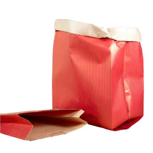 Budget Blokbodemzak Rood - Kadopapier.net