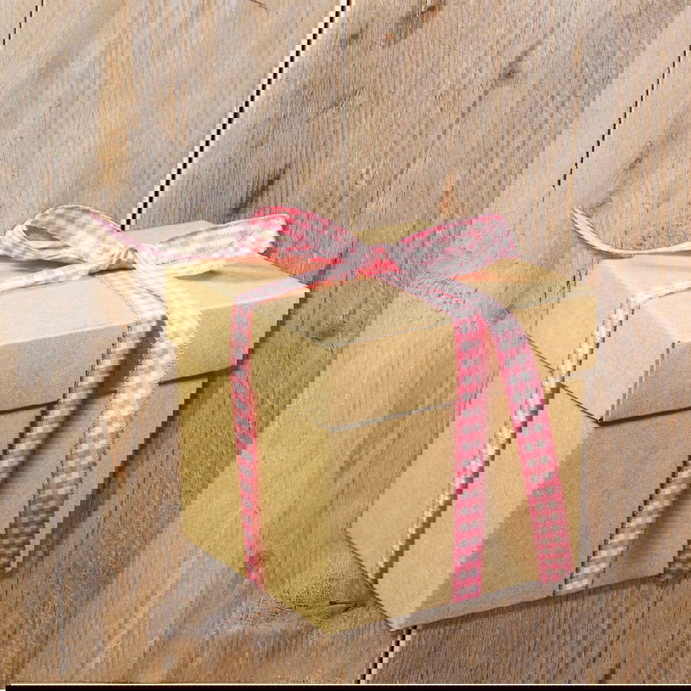 Cadeaudoosje Kubus Kraft - Kadopapier.net