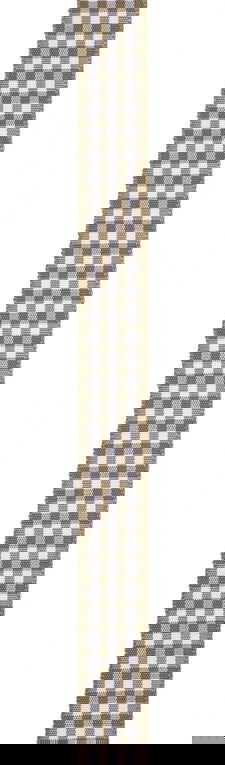 Cadeaulint met ruitjes Bruin - Kadopapier.net