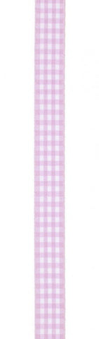 Cadeaulint met ruitjes Roze - Kadopapier.net