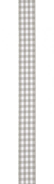 Cadeaulint met ruitjes Taupe - Kadopapier.net