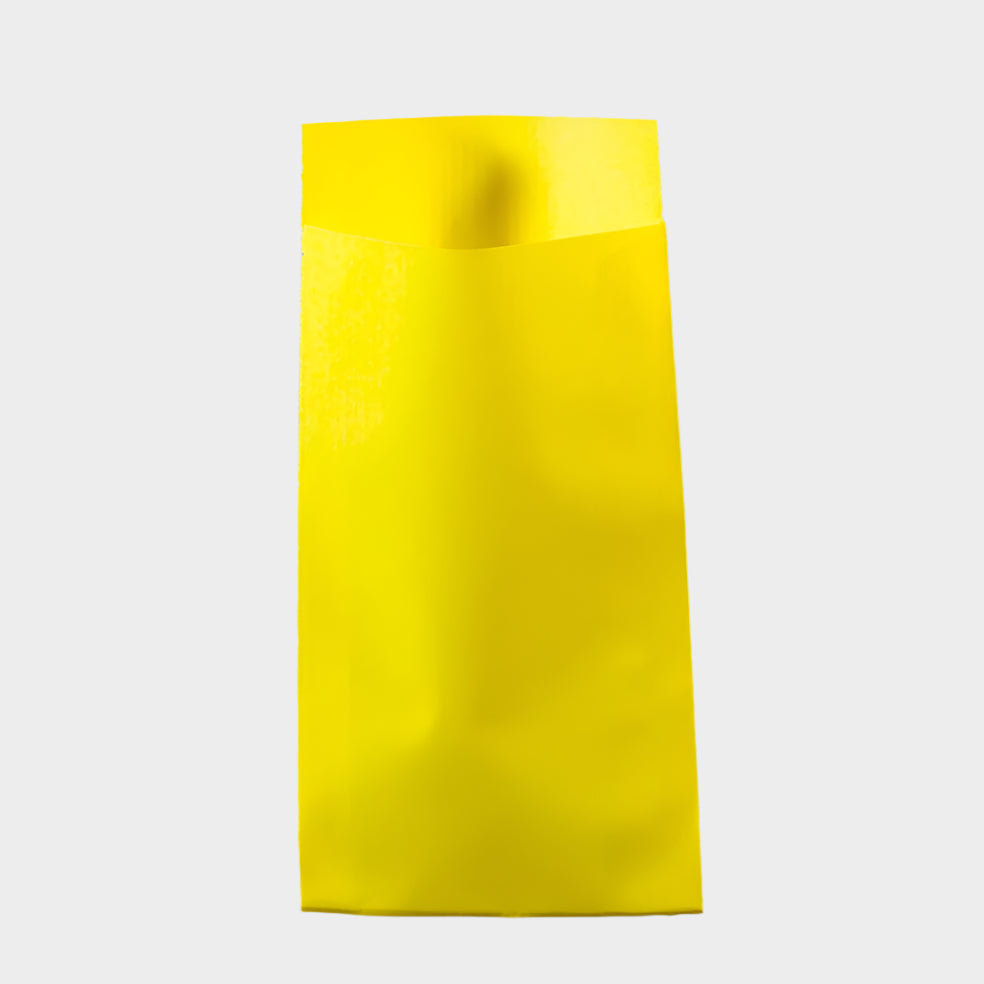 Cadeauzakje Geel - Kadopapier.net