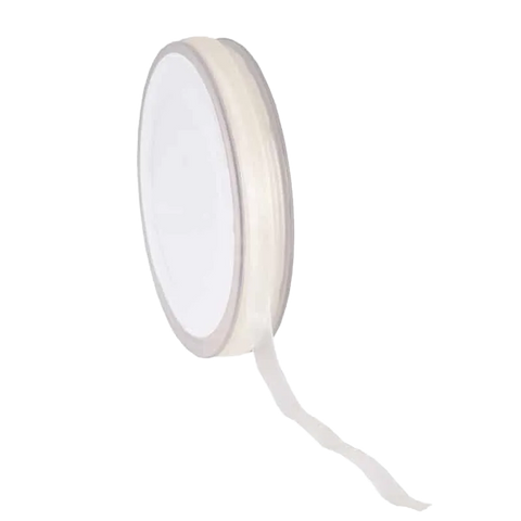 Creme Organza lint - Kadopapier.net