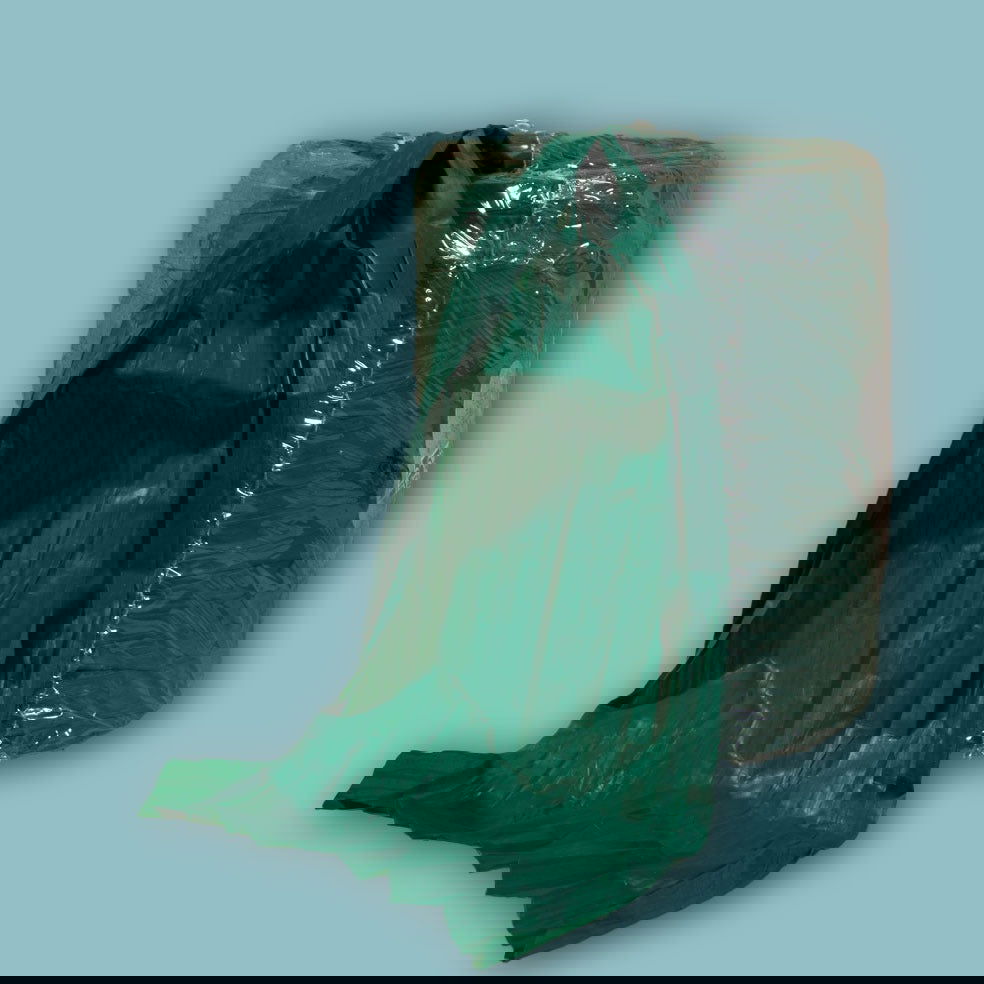 Crepe kadolint Donker Groen - Kadopapier.net