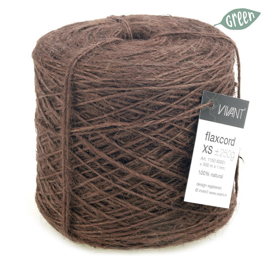 Thin brown jute rope for decoration and craft projects | jute cord