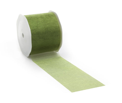 Limettengrünes Voileband für kreative Projekte und Dekorationen