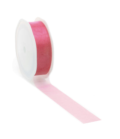 Plum voile ribbon for stylish decorations and creative use