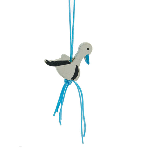Lucky Stork Pendant Blue > 30mm | 50 Pieces