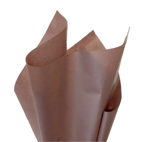 Thick Brown Tissue Paper – 28 Grams Waterproof, Colourfast, 25x36 cm, 36x50 cm, 50x75 cm