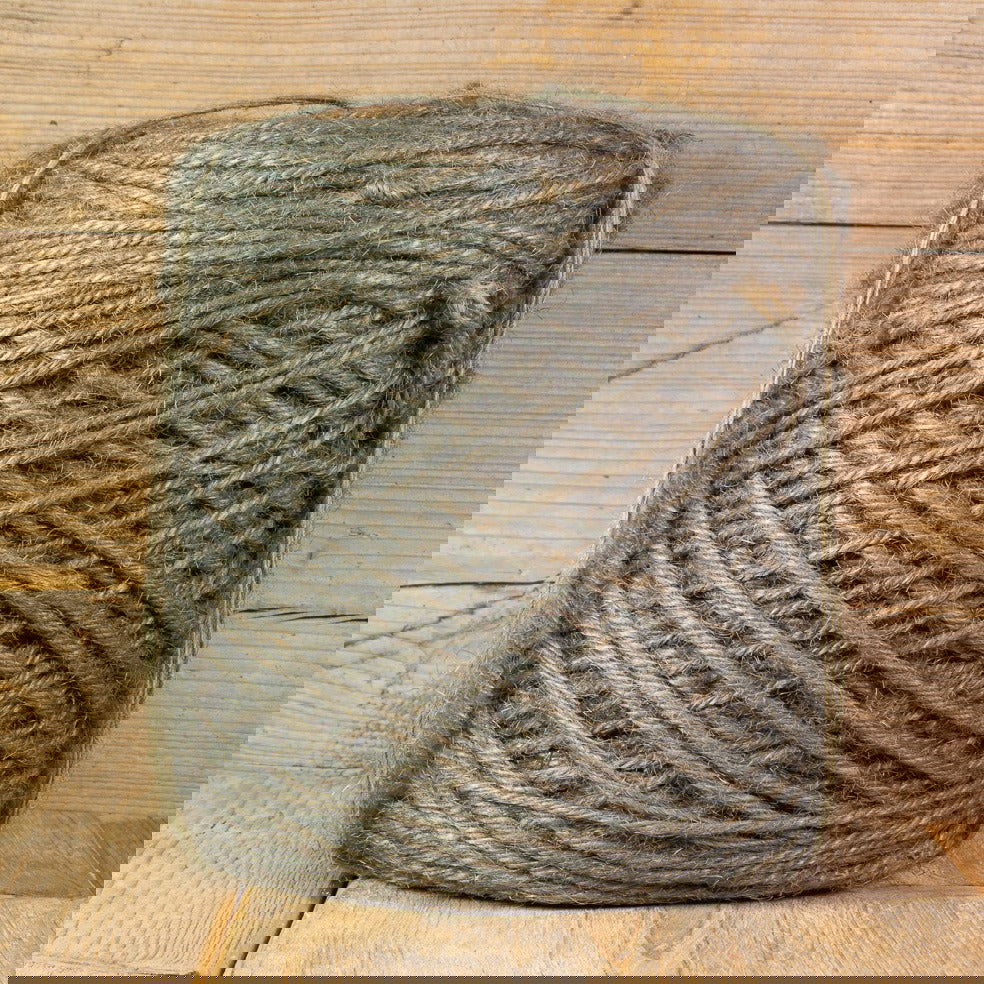 Dik Jutetouw Grijs - Kadopapier.net