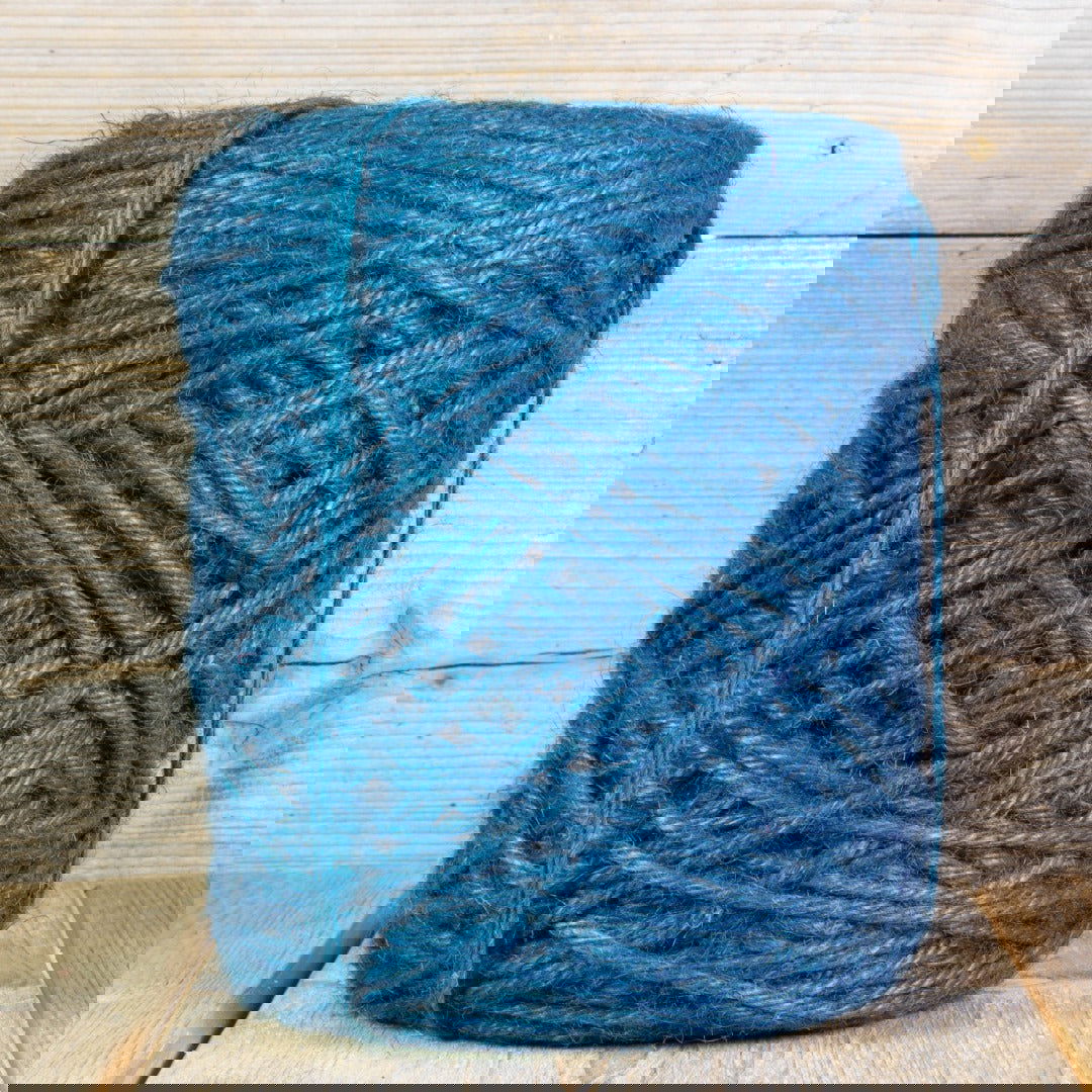 Dik Jutetouw Turquoise - Kadopapier.net