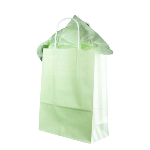 Draagtas Lindegroen - Kadopapier.net