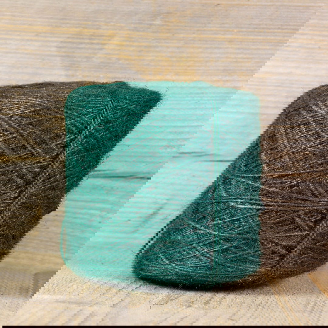 Dun Jutetouw Donkergroen - Kadopapier.net